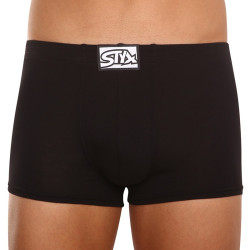 Boxers homme Styx caoutchouc classique black (Q960)