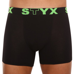 Boxers homme Styx long sport élastique noir (U962)