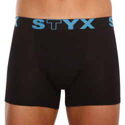 Boxers homme Styx long sport élastique noir (U961)