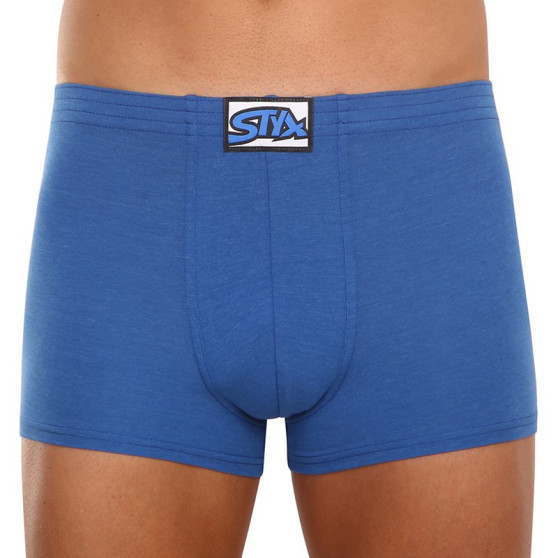 Boxers homme Styx caoutchouc classique blue (Q967)