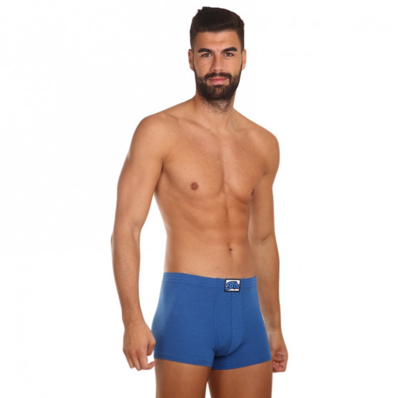 Boxers homme Styx caoutchouc classique blue (Q967)