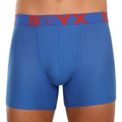 Boxers homme Styx long sport élastique bleu (U967)