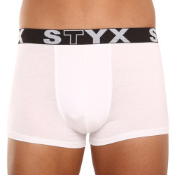 Boxers homme Styx sport élastique blanc (G1061)