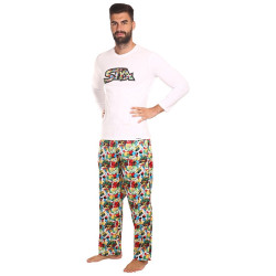 Pyjamas pour hommes Styx emoji (PDP954)