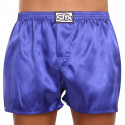 Caleçons homme Styx caoutchouc classique satin purple (C666)