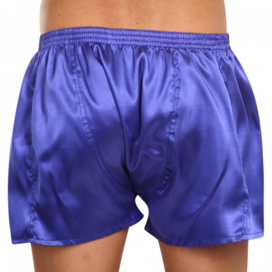 Caleçons homme Styx caoutchouc classique satin purple (C666)