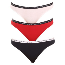 3PACK culotte femme Tommy Hilfiger multicolore (UW0UW02828 0WS)