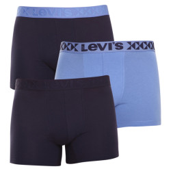 3PACK Boxers homme Levis bleu (701203918 001)