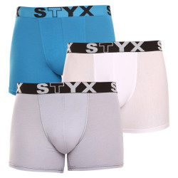 3PACK Boxers homme Styx long sport élastique multicolore (U9696167)