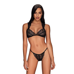 Ensemble pour femmes Obsessive noir (Elisetta set)