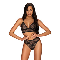 Ensemble pour femmes Obsessive noir (Kokietta set)