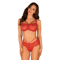 Ensemble pour femmes Obsessive rouge (Loventy set)