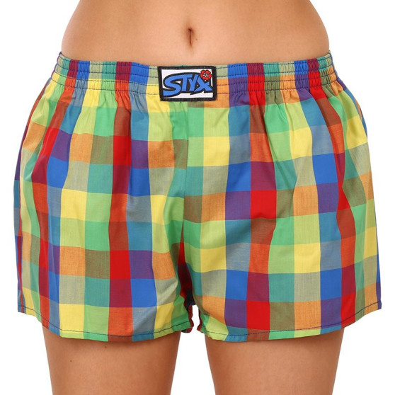 Caleçons femme Styx caoutchouc classique multicolore (K925)