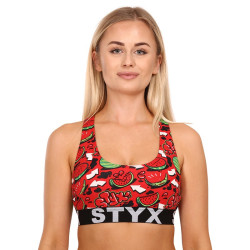 Soutien-gorge pour femmes Styx sport art melons (IP1459)