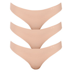 3PACK String femme Under Armour beige (1325615 249)