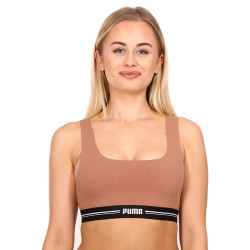 Soutien-gorge de sport pour femmes Puma marron (701219354 002)