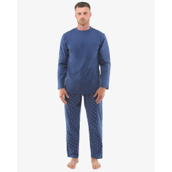 Pyjama homme Gino bleu (79129)