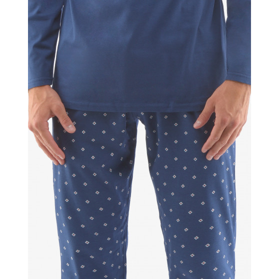 Pyjama homme Gino oversized bleu (79129)