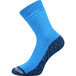 Chaussettes chaudes Boma bleu (Sleep-blue)