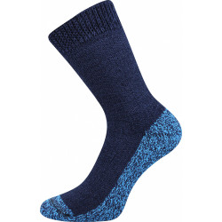 Chaussettes chaudes Boma bleu foncé (Sleep-darkblue)