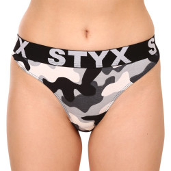 Strings pour femmes Styx art sports caoutchouc camouflage (IT1457)