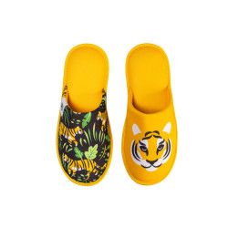 Happy Slippers Dedoles Tigre dans la jungle (D-U-F-HS-C-T-1367)