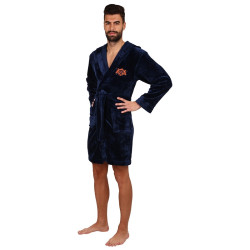 Peignoir homme L&L Costa bleu foncé (2110 - granat)