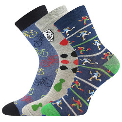 3PACK chaussettes pour enfants Boma multicolore (057-21-43XIII-mix-B)