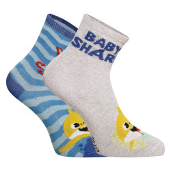 2PACK chaussettes bébé E plus M Baby shark multicolore (52 34 012)