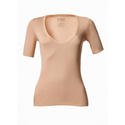 T-shirt invisible pour femmes Covert beige (144309-410)