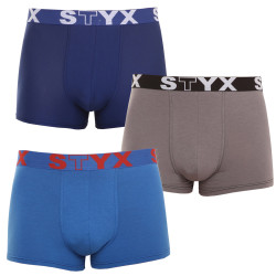 3PACK Boxers homme Styx sport élastique multicolore (G9676863)