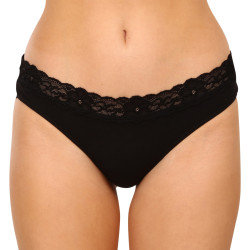 Culotte brésilienne pour femme Styx noir (IB960)