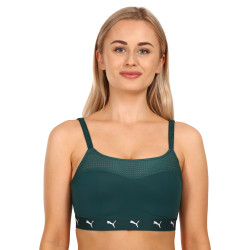 Soutien-gorge de sport pour femmes Puma vert (701219634 002)