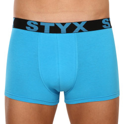 Boxers homme Styx sport élastique bleu clair (G1169)