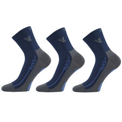 3PACK chaussettes VoXX bleu foncé (Barefootan-darkblue)