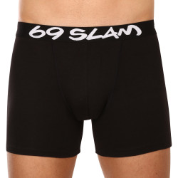 Boxers homme 69SLAM bambou uni (MBVPLN-BK)