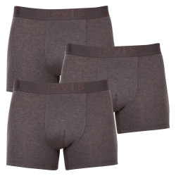 3PACK Boxers homme Levis gris (905045001 007)