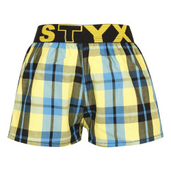 Caleçons enfant Styx sport élastique multicolore (BJ933)