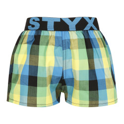 Caleçons enfant Styx sport élastique multicolore (BJ936)