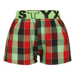 Caleçons enfant Styx sport élastique multicolore (BJ938)