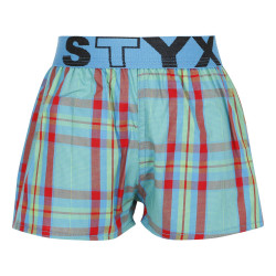 Caleçons enfant Styx sport élastique multicolore (BJ939)