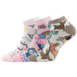 3PACK chaussettes pour enfants Lonka multicolore (Dedonik - Mix D)