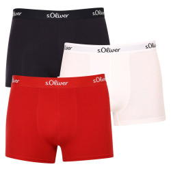 3PACK Boxers homme S.Oliver multicolore (JH-34B-51136323)