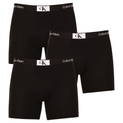 3PACK Boxers homme Calvin Klein noir (NB3529A-UB1)