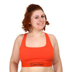 Soutien-gorge pour femmes Calvin Klein oversized orange (QF6823E-3CI)