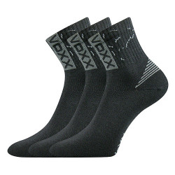 3PACK chaussettes VoXX gris foncé (Codex)