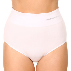 Culotte à cordon de serrage pour femmes Gina bamboo white (00040)