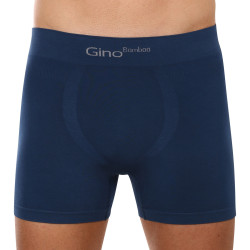 Boxers homme Gino sans couture bambou petrol (54004)