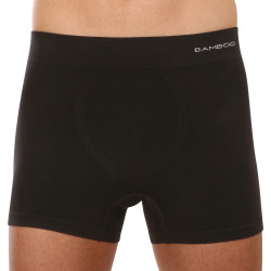 Boxers homme Gino sans couture bambou noir (54005)