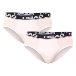 2PACK Slip pour homme HEAD blanc (100001753 004)